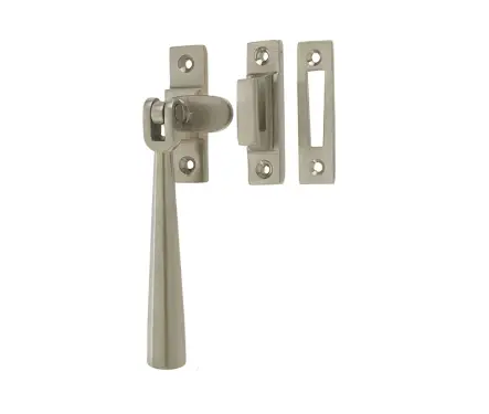 Click Here To Enlarge This Photo Of JV4917SN Frelan Hardware Jedo Julietta Casement Fastener 110mm Satin Nickel