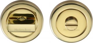 V4035-PB Heritage Brass Thumbturn & Emergency Release Polished Brass Finish