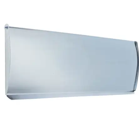 Click Here To Enlarge This Photo Of JV53SC Frelan Hardware Jedo Plain Inner Letter Tidy 280mm x 80mm Satin Chrome