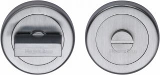 V4035-SC Heritage Brass Thumbturn & Emergency Release Satin Chrome Finish