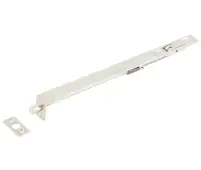 JV5640ESN Frelan Hardware Jedo Brass Lever Action Flush Bolt 305mm x 20mm Satin Nickel