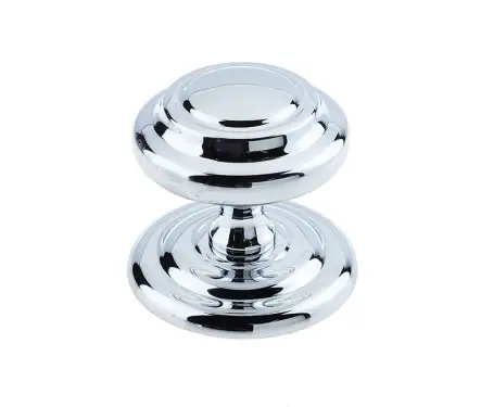 Click Here To Enlarge This Photo Of JV57PC Frelan Hardware Jedo Sloane Centre Door Knob 102mm Polished Chrome