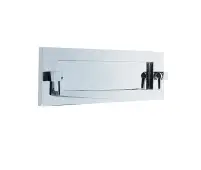 JV80PC Frelan Hardware Jedo Postal Knocker 250mm x 76mm (225mm centers) Polished Chrome