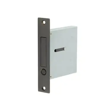 Click Here To Enlarge This Photo Of JV820DB Frelan Hardware Jedo Sliding Door Edge Pull Dark Bronze