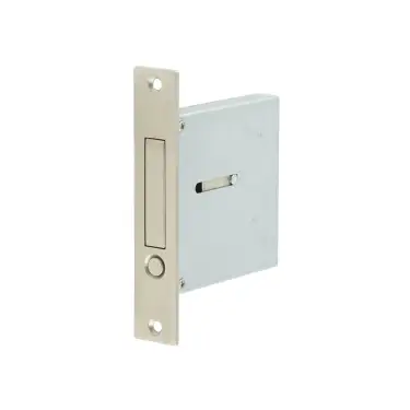 Click Here To Enlarge This Photo Of JV820SN Frelan Hardware Jedo Sliding Door Edge Pull Satin Nickel