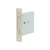 JV820SN Frelan Hardware Jedo Sliding Door Edge Pull Satin Nickel