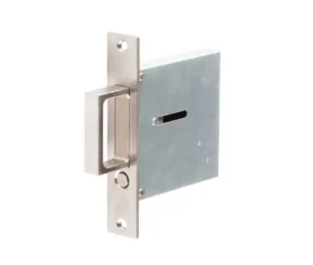 Click Here To Enlarge This Photo Of JV820SSS Frelan Hardware Jedo Sliding Door Edge Pull Satin Stainless Steel