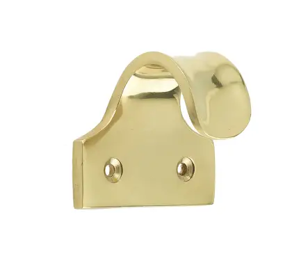 Click Here To Enlarge This Photo Of JV84PB Frelan Hardware Jedo Brass Sash Lift 50mm Polished Brass