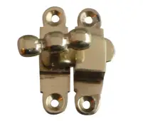 JV87PB Frelan Hardware Jedo Showcase Catch 40mm Polished Brass