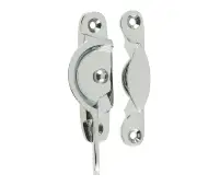 JV89NPC Frelan Hardware Jedo Narrow Fitch Fastener 65mm Polished Chrome
