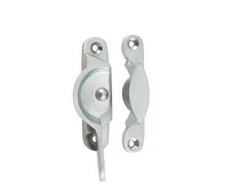 Click Here To Enlarge This Photo Of JV89NSC Frelan Hardware Jedo Narrow Fitch Fastener 65mm Satin Chrome