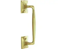 JV90BPB Frelan Hardware Jedo Wessex Pull Handle 200mm Polished Brass