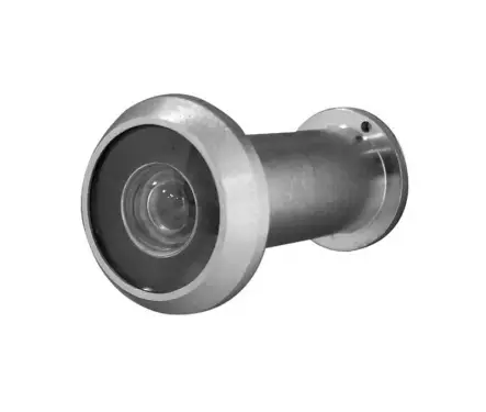 Click Here To Enlarge This Photo Of JV940SC Frelan Hardware Jedo 180 Degree Door Viewer to fit 35-55mm Doors Satin Chrome