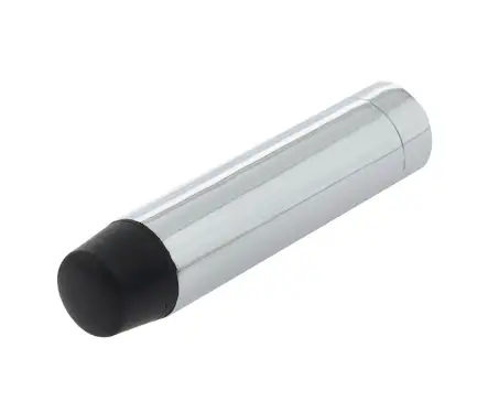 Click Here To Enlarge This Photo Of JV9559APC Frelan Hardware Jedo Cylinder Wall Mounted Door Stop (No Rose)  without Rose 70mm Polished Chrome
