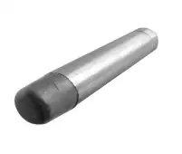 JV9559BSC Frelan Hardware Jedo Cylinder Wall Mounted Door Stop (No Rose)  without Rose 102mm Satin Chrome