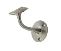 JV95BSN Frelan Hardware Jedo Handrail Bracket 75mm Satin Nickel