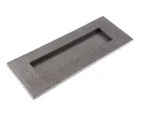 VF13 Frelan Hardware Valley Forge Pewter Letter Plate 300mm x 112mm (262mm centres)