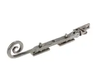 VF20A Frelan Hardware Valley Forge Pewter Curly Tail Casement Stay 203mm