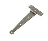 VF24 Frelan Hardware Valley Forge Pewter T Hinges 135x65mm