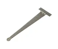 VF30 Frelan Hardware Valley Forge Pewter T Hinges 445x132mm