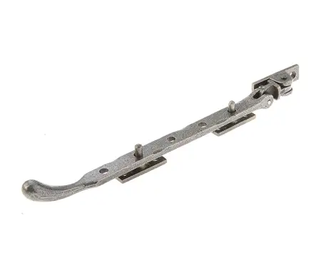 Click Here To Enlarge This Photo Of VF33B Frelan Hardware Valley Forge Pewter Bulb End Casement Stay 243mm