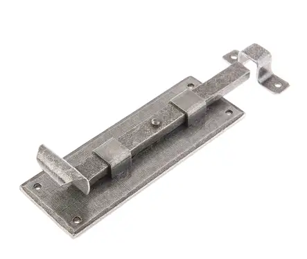 Click Here To Enlarge This Photo Of VF40B Frelan Hardware Valley Forge Pewter Straight Bolt 152mm