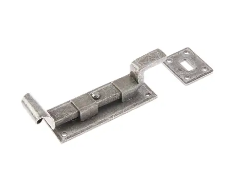 Click Here To Enlarge This Photo Of VF41A Frelan Hardware Valley Forge Pewter Necked Bolt 102mm