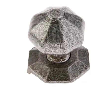 Click Here To Enlarge This Photo Of VF6 Frelan Hardware Valley Forge Pewter Centre Door Knob 73mm
