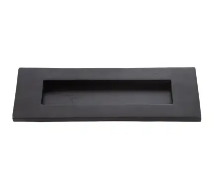 Click Here To Enlarge This Photo Of VFB13 Frelan Hardware Valley Forge Black Letter Plate 300mm x 112mm (262mm centres)