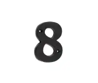 VFB15-8 Frelan Hardware Valley Forge Black Door Numeral No.8