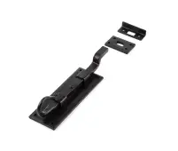 VFB25B Frelan Hardware Valley Forge Black Shepherds Crook Necked Bolt 152mm