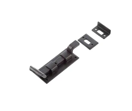 Click Here To Enlarge This Photo Of VFB41A Frelan Hardware Valley Forge Black Necked Bolt 102mm