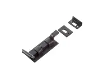 VFB41A Frelan Hardware Valley Forge Black Necked Bolt 102mm