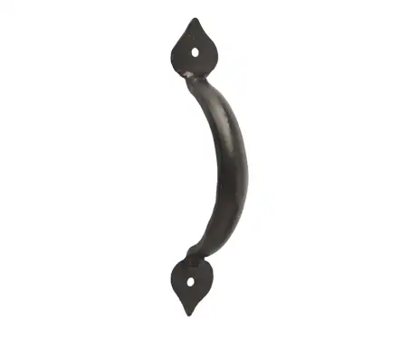 Click Here To Enlarge This Photo Of VFB52A Frelan Hardware Valley Forge Black Tear Cabinet Handle 130x34mm
