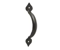 VFB52A Frelan Hardware Valley Forge Black Tear Cabinet Handle 130x34mm