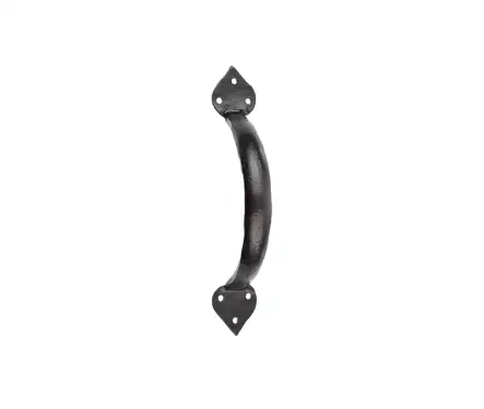 Click Here To Enlarge This Photo Of VFB52B Frelan Hardware Valley Forge Black Tear Cabinet Handle 185x50mm