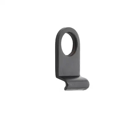 Click Here To Enlarge This Photo Of VFB9 Frelan Hardware Valley Forge Black Rim Cylinder Pull 86x46mm