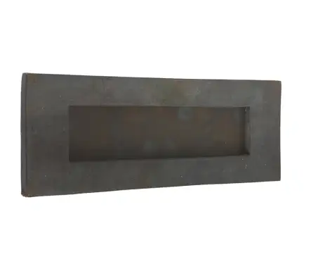 Click Here To Enlarge This Photo Of VFX13 Frelan Hardware Valley Forge Beeswax Letter Plate 300mm x 112mm (262mm centres)