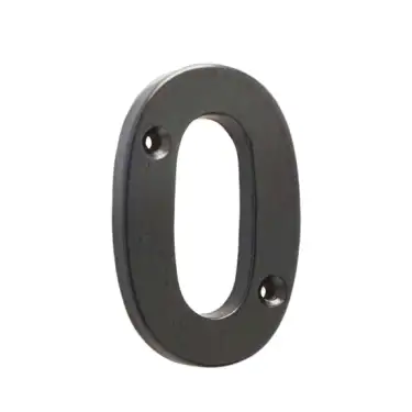 Click Here To Enlarge This Photo Of VFX15-0 Frelan Hardware Valley Forge Beeswax Door Numeral No.0