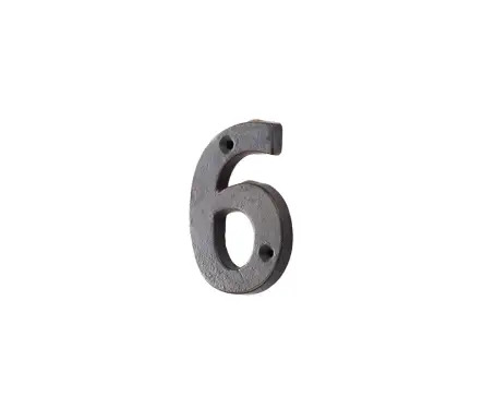Click Here To Enlarge This Photo Of VFX15-6&9 Frelan Hardware Valley Forge Beeswax Door Numeral No.6&9