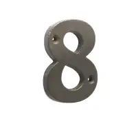 VFX15-8 Frelan Hardware Valley Forge Beeswax Door Numeral No.8