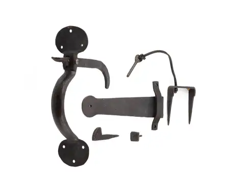Click Here To Enlarge This Photo Of VFX31 Frelan Hardware Valley Forge Beeswax Gate Thumb Latch 200mm