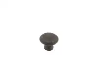 VFX87 Frelan Hardware Valley Forge Beeswax Hammered Cupboard Knob 40mm