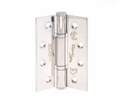 Click Here To Enlarge This Photo Of J9603PSS Frelan Hardware Certifire Grade 13 (Stainless Steel) 3 Knuckle Polymer Bearing Hinges 102mm x 76mm x 3mm Polished Stainless Steel