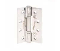 J9603PSS Frelan Hardware Certifire Grade 13 (Stainless Steel) 3 Knuckle Polymer Bearing Hinges 102mm x 76mm x 3mm Polished Stainless Steel