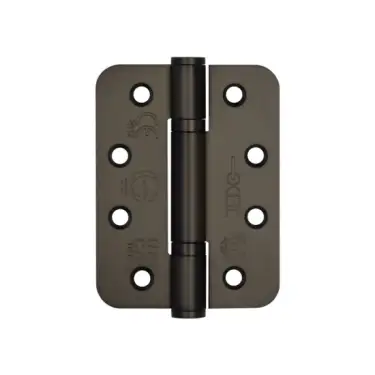 Click Here To Enlarge This Photo Of J9633DB Frelan Hardware Certifire Grade 13 &lpar;Stainless Steel&rpar; Radius 3 Knuckle Polymer Bearing Hinges 102mm x 76mm x 3mm Dark Bronze &lpar;Pack of 3&rpar;