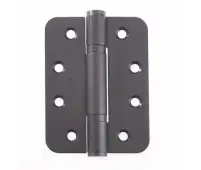 J9633DB Frelan Hardware Certifire Grade 13 (Stainless Steel) Radius 3 Knuckle Polymer Bearing Hinges 102mm x 76mm x 3mm Dark Bronze (Pack of 3)