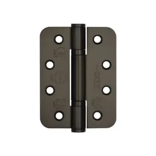J9633DB Frelan Hardware Certifire Grade 13 &lpar;Stainless Steel&rpar; Radius 3 Knuckle Polymer Bearing Hinges 102mm x 76mm x 3mm Dark Bronze &lpar;Pack of 3&rpar;