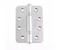 J9633PSS Frelan Hardware Certifire Grade 13 (Stainless Steel) Radius 3 Knuckle Polymer Bearing Hinges 102mm x 76mm x 3mm Polished Stainless Steel (Pack of 3)