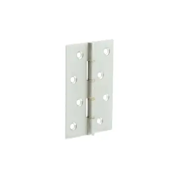 Click Here To Enlarge This Photo Of J9018SN Frelan Hardware Double Phosphor Bronze Washered Hinges 102mm x 67mm x 2.5mm Satin Nickel